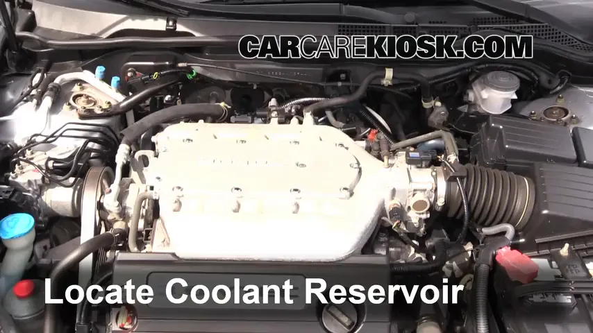 2005 Honda Accord EX 3.0L V6 Sedan (4 Door) Coolant (Antifreeze)